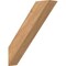 Ekena Millwork 5 1/2"W x 24"D x 28"H Traditional Smooth Knee Brace, Western Red Cedar BRC06X24X28TRA00SWR - alternate 1